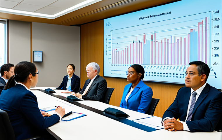 행정안전 전문가를 위한 추천 서적 - Transformational Leadership**

"A diverse team collaborating in a modern office space, led by a conf...