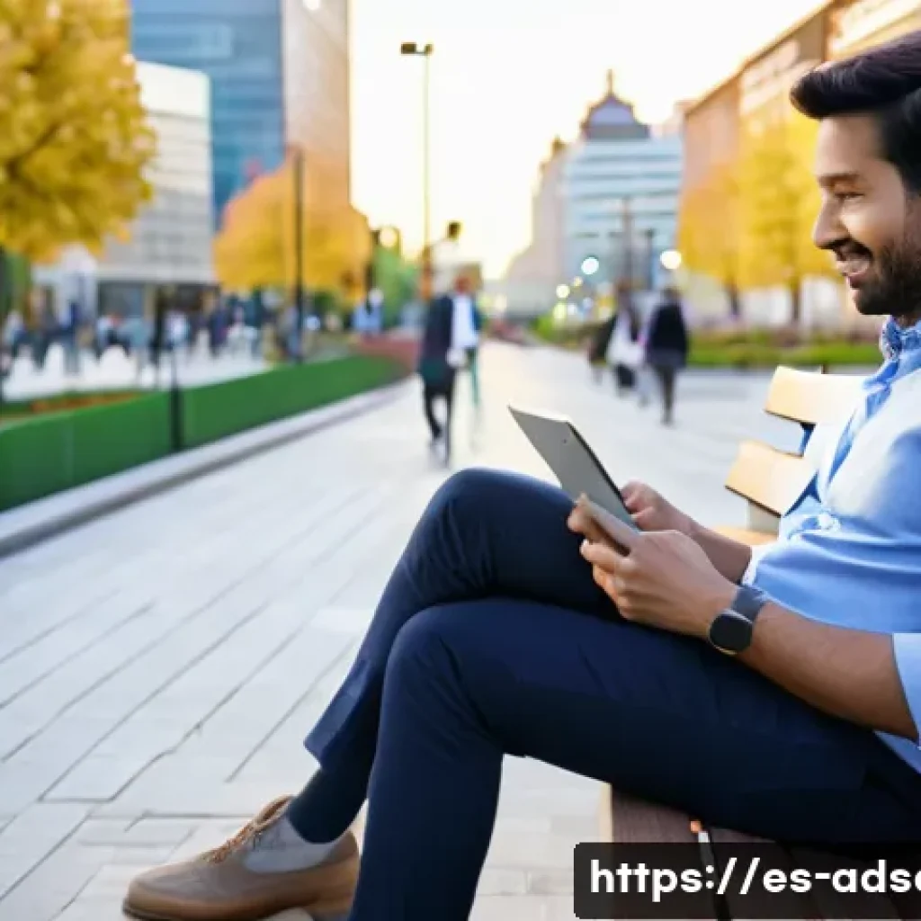 행정안전 분야의 신기술 도입 사례 - **Prompt 1: Seamless Digital Government Services in a Modern City**
    A diverse individual, appear...